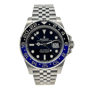 2023 Papers Rolex GMT Master Batgirl Blue Jubilee Ceramic 126710 Watch - B/P