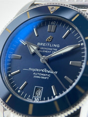 2020 Breitling Superocean Heritage II Steel Blue Dial 42mm Automatic AB2010