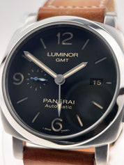 2018 Panerai Luminor Marina GMT PAM01320 45mm Automatic Men's Watch - Box/Papers