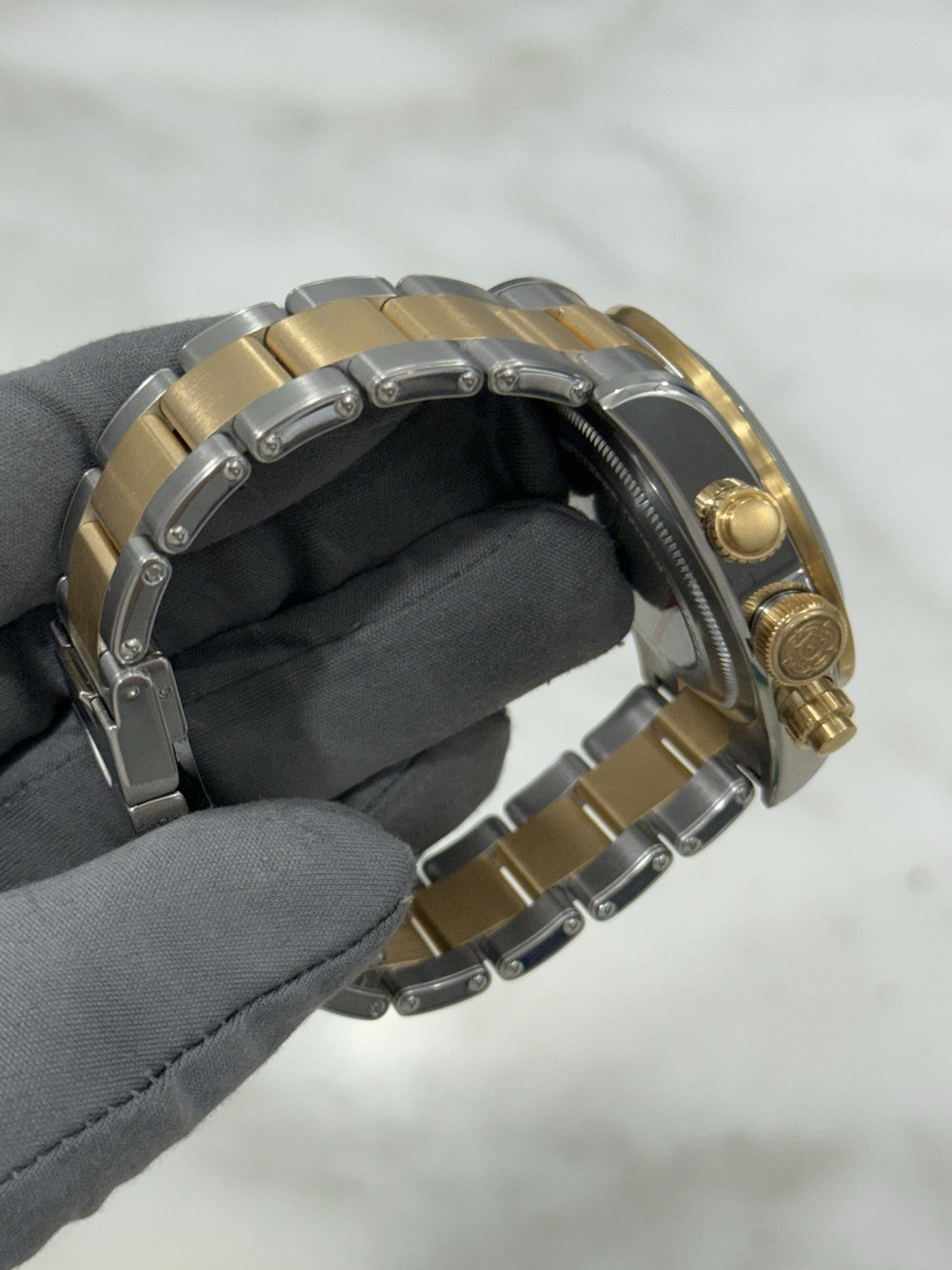 2019 Tudor Black Bay Chronograph S&G 41MM Two Tone Watch 79363N - Box/Papers