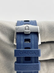 2022 Omega Seamaster 300m Blue Grey Wave Dial 42mm 210.32.42.20.06.001  - B/P