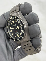 2017 Tudor Pelagos LHD Mens Black Watch 25610TNL Titanium Automatic Watch B/P