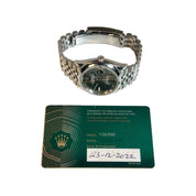 2022 Rolex Datejust Wimbledon Steel Grey Dial 36mm Automatic Men’s Watch 126200