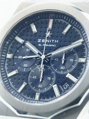 Zenith Defy Skyline Stainless Steel Blue Dial 42mm Automatic Men’s 03.9500.3600