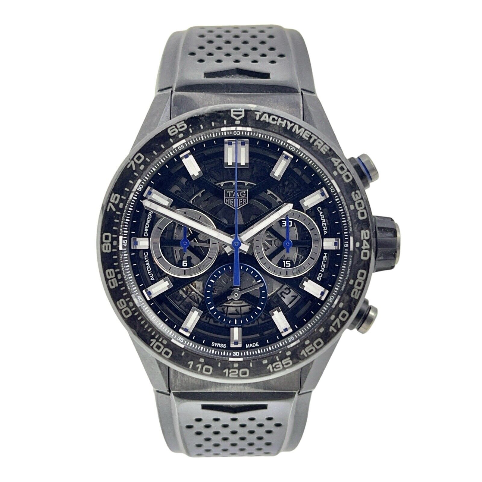 2019 Tag Heuer Carrera Carbon 43mm Automatic Men’s Watch CBG2017 - Box/Papers