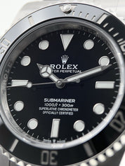 2022 Rolex Submariner No Date Steel Black 41mm Automatic Men’s Watch 124060