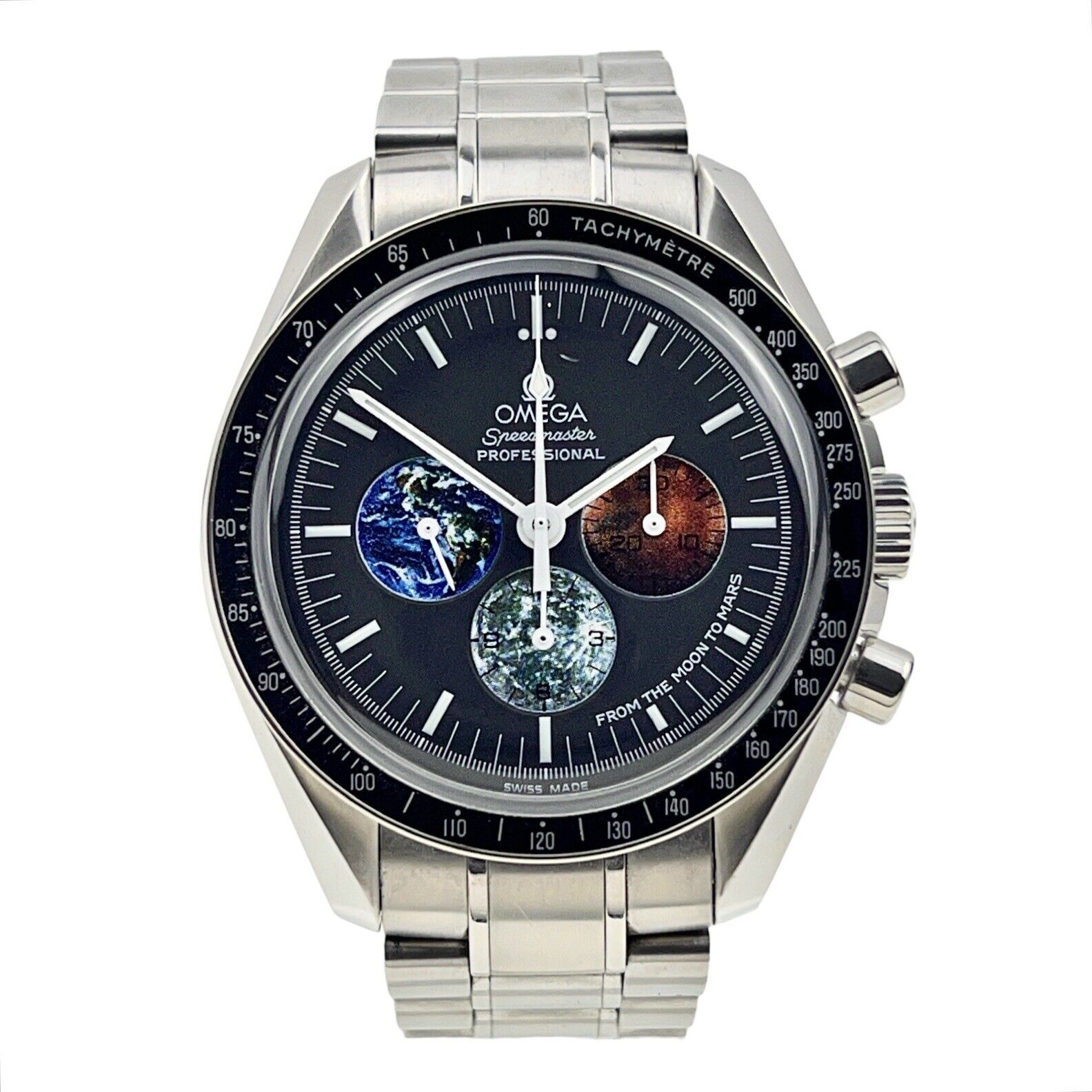 Omega Speedmaster Moon To Mars Steel 42mm Manual Wind Men s Watch 3577 Birmingham Luxury Watches