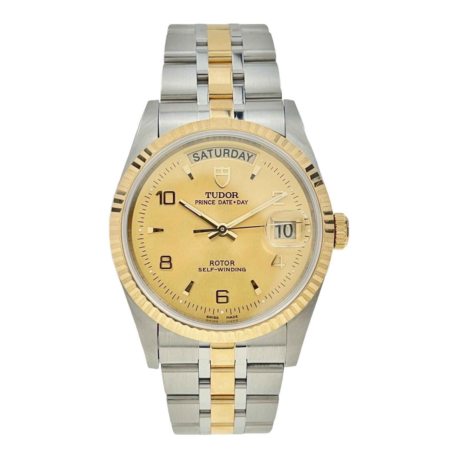 2021 Tudor Prince Oyster Day Date Steel & Gold 36mm Automatic Men’s Watch 76213