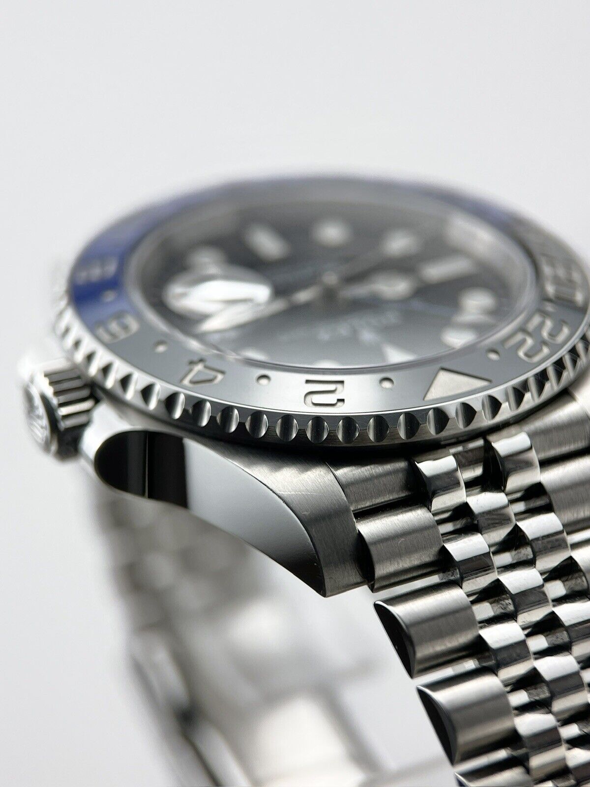 2023 Papers Rolex GMT Master Batgirl Blue Jubilee Ceramic 126710 Watch - B/P