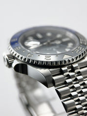 2023 Papers Rolex GMT Master Batgirl Blue Jubilee Ceramic 126710 Watch - B/P