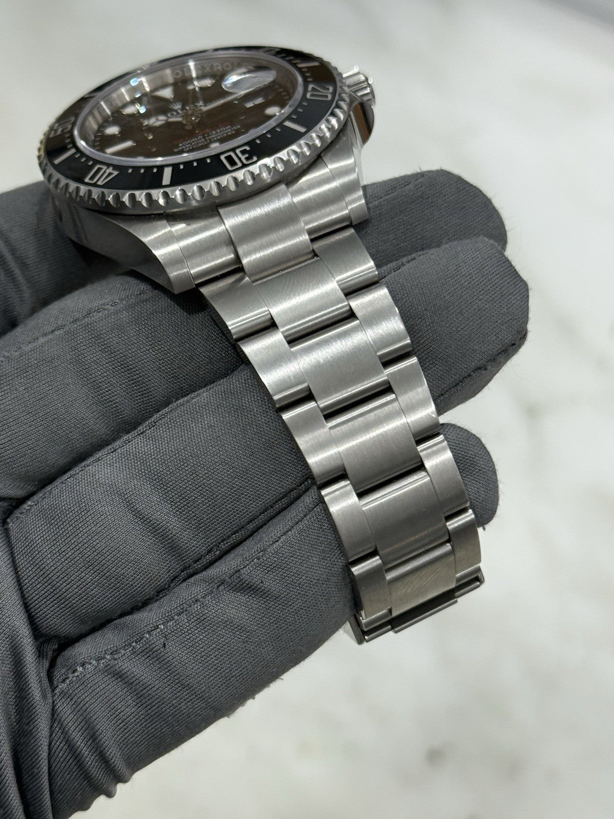 2019 Rolex Sea Dweller Red Letter Steel Black Dial 43mm Men’s Watch 126600