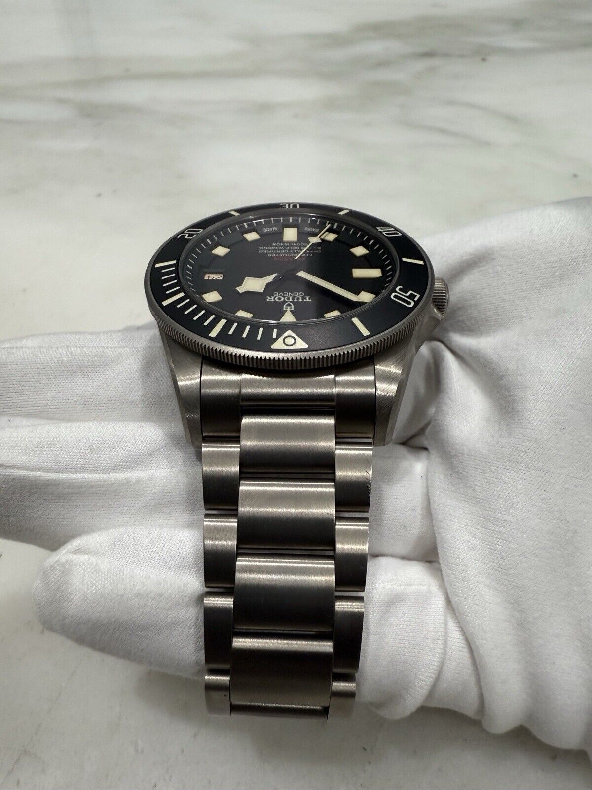 2021 TUDOR Pelagos LHD Men's Black Watch 25610TNL Titanium Automatic Watch B/P