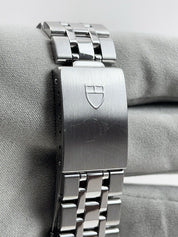 2012 Tudor Prince Date Day Steel Black Dial 36mm Automatic Men’s Watch 76200