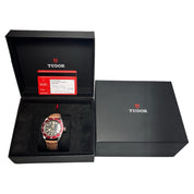 2018 Tudor Black Bay Stainless Steel Red 41mm Automatic Men’s Watch 79230R