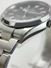 2022 Rolex Explorer Steel Black 36mm Automatic Men’s Watch 124720 - Box/Papers