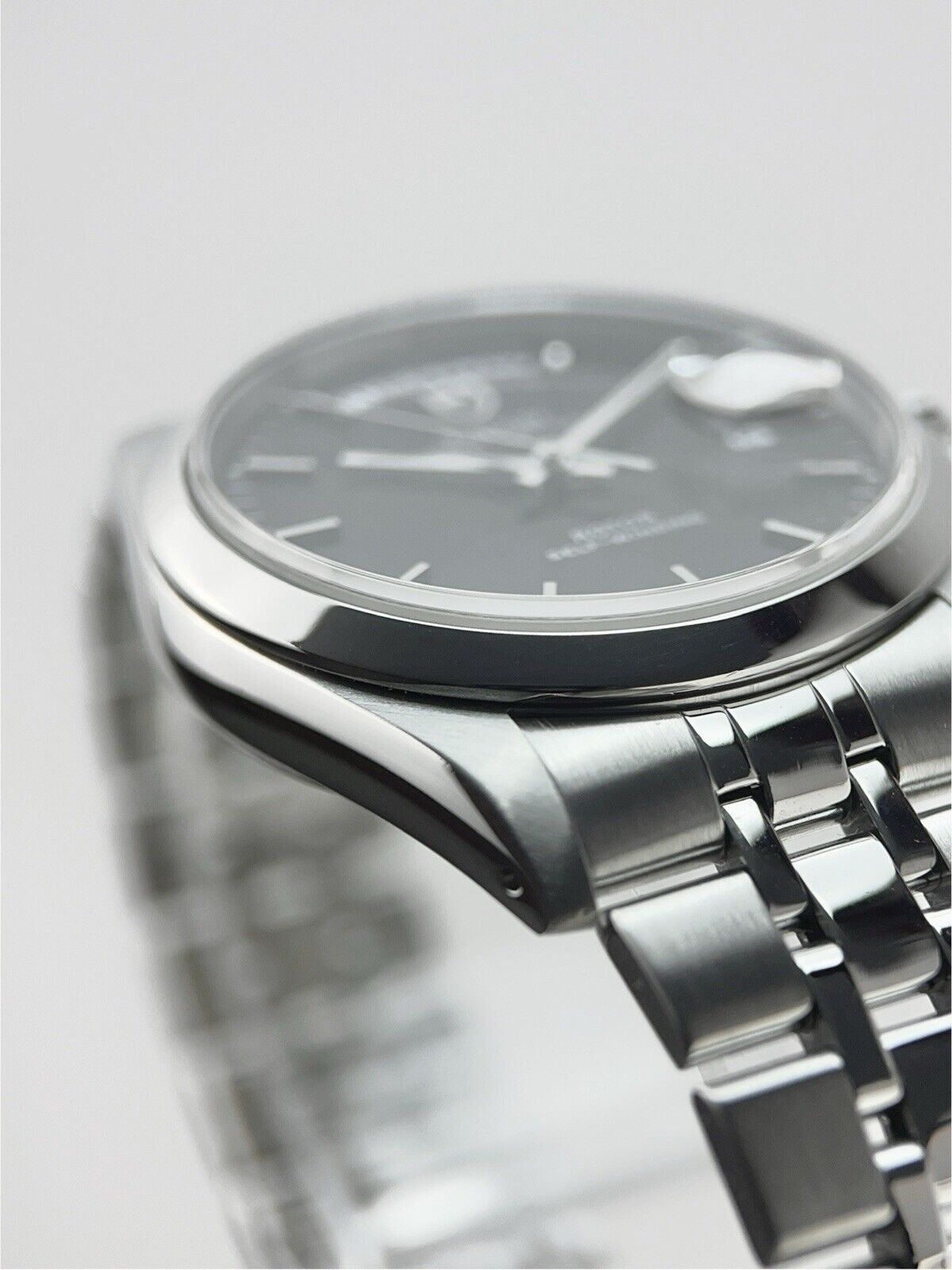 2012 Tudor Prince Date Day Steel Black Dial 36mm Automatic Men’s Watch 76200