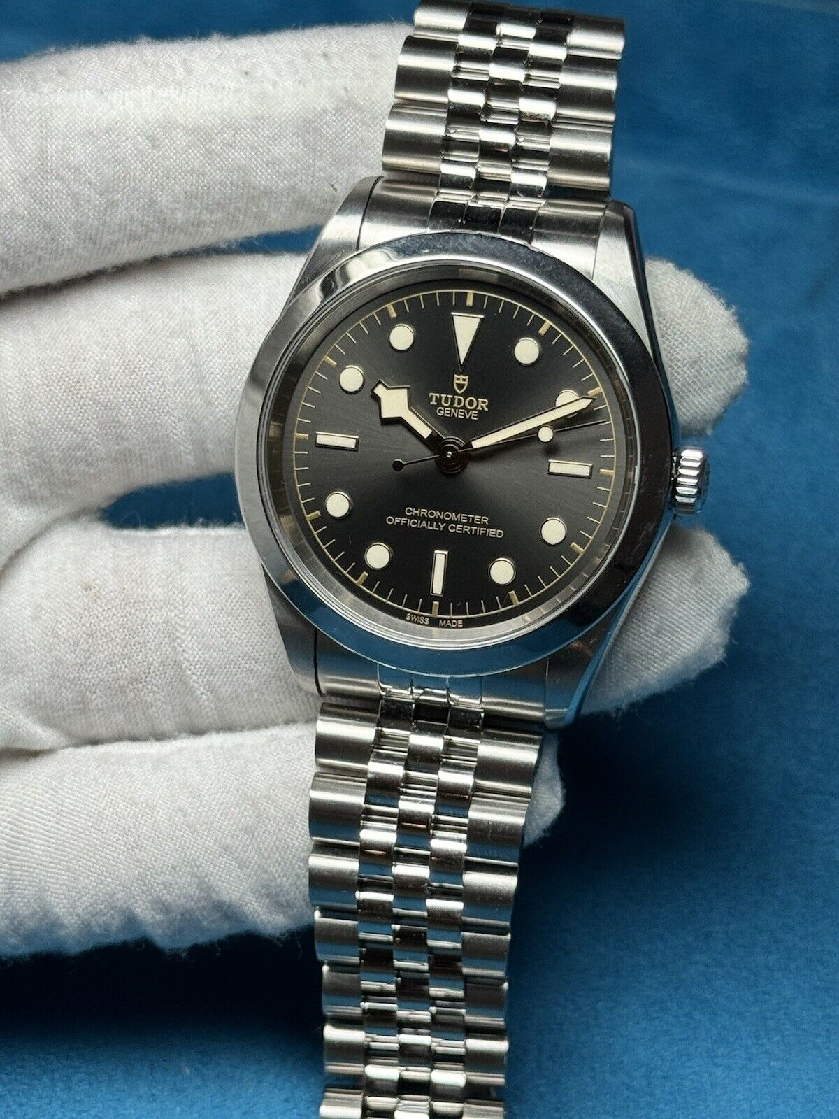 2023 Tudor Black Bay 41 Automatic Chronometer Grey Dial Men's Steel Watch 79680