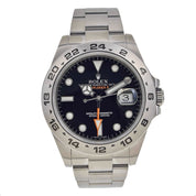 2014 Rolex Explorer II Steel Black Dial 42mm Automatic Men’s Watch 216570