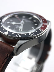 2022 Tudor Black Bay GMT Pepsi 41mm Stainless Steel Black Red Blue Date 79830RB