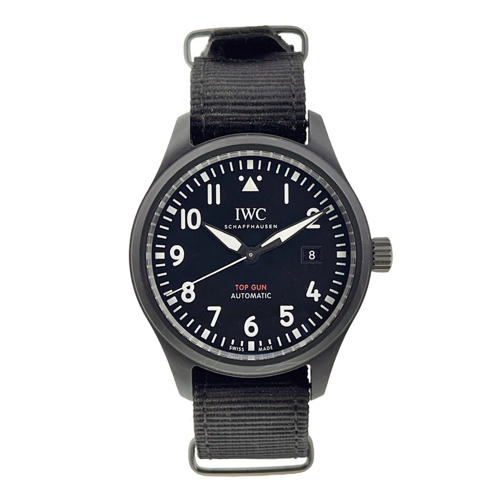 2021 IWC Pilot Ceramic Black 41mm Automatic Men’s Watch IW326901 - Box/Papers