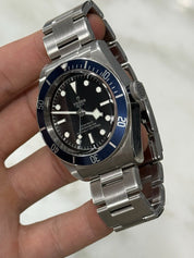 2019 TUDOR Black Bay Blue Stainless Steel Men's Watch 79230B - Papers only