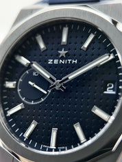 Zenith Defy Skyline Blue 41mm Automatic Mens Steel Watch 03.9300.3620/51.I001