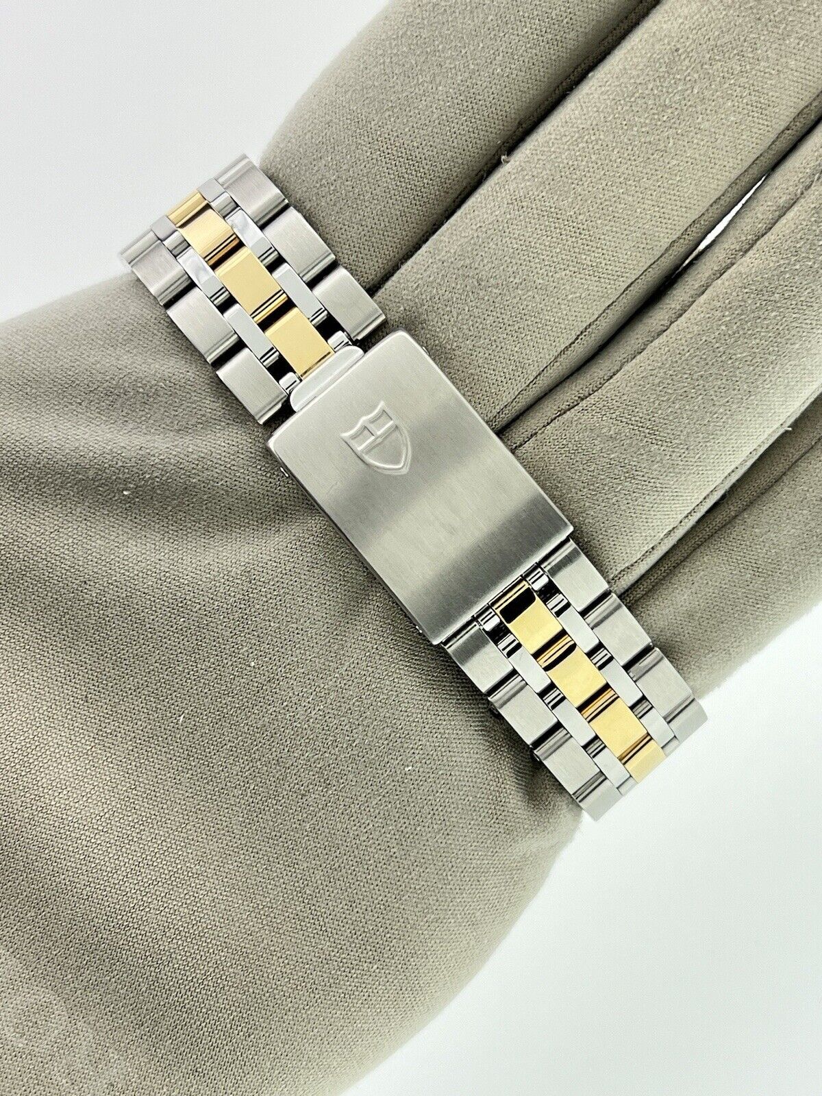 2005 Tudor Prince Stainless Steel Gold Dial 36mm Men’s Watch 76213 - Box/Papers