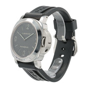Panerai Luminor Base Stainless Steel Black Dial 44mm  Manual Wind Mens PAM00112