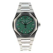 2025 Girard Perregaux Stainless Steel Green Dial 42mm Automatic Watch 81010