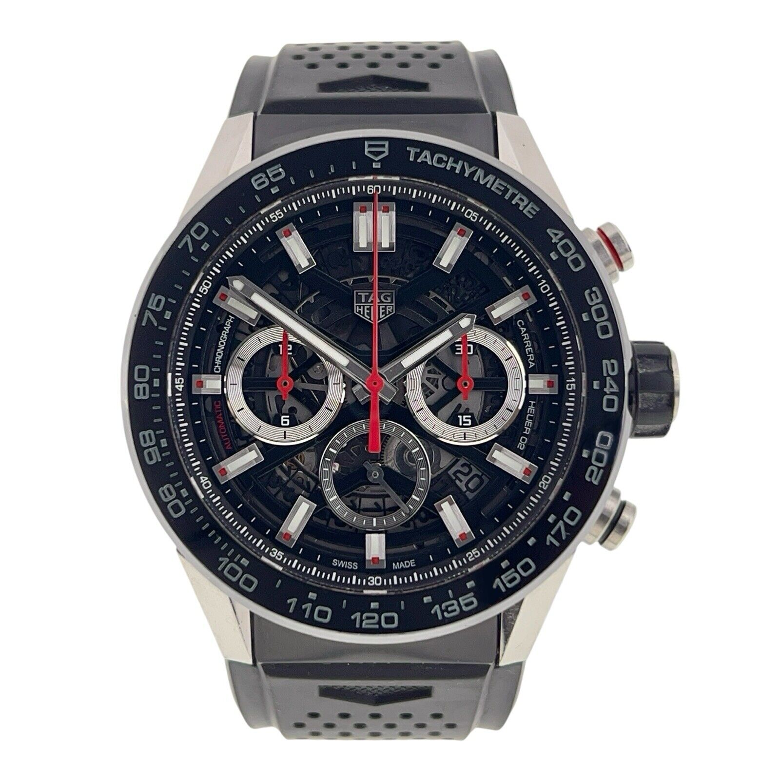 2020 Tag Heuer Carrera Stainless Steel 45mm Automatic Men’s Watch CBG2A10
