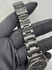 2005 Rolex Explorer I Black 36mm 3-6-9 Stainless Steel Oyster Watch 114270