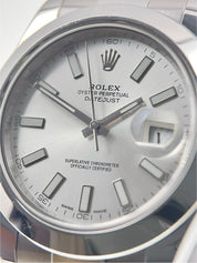 2015 Rolex Datejust II Steel 41mm Automatic Men’s Watch 116300 - Box/Papers