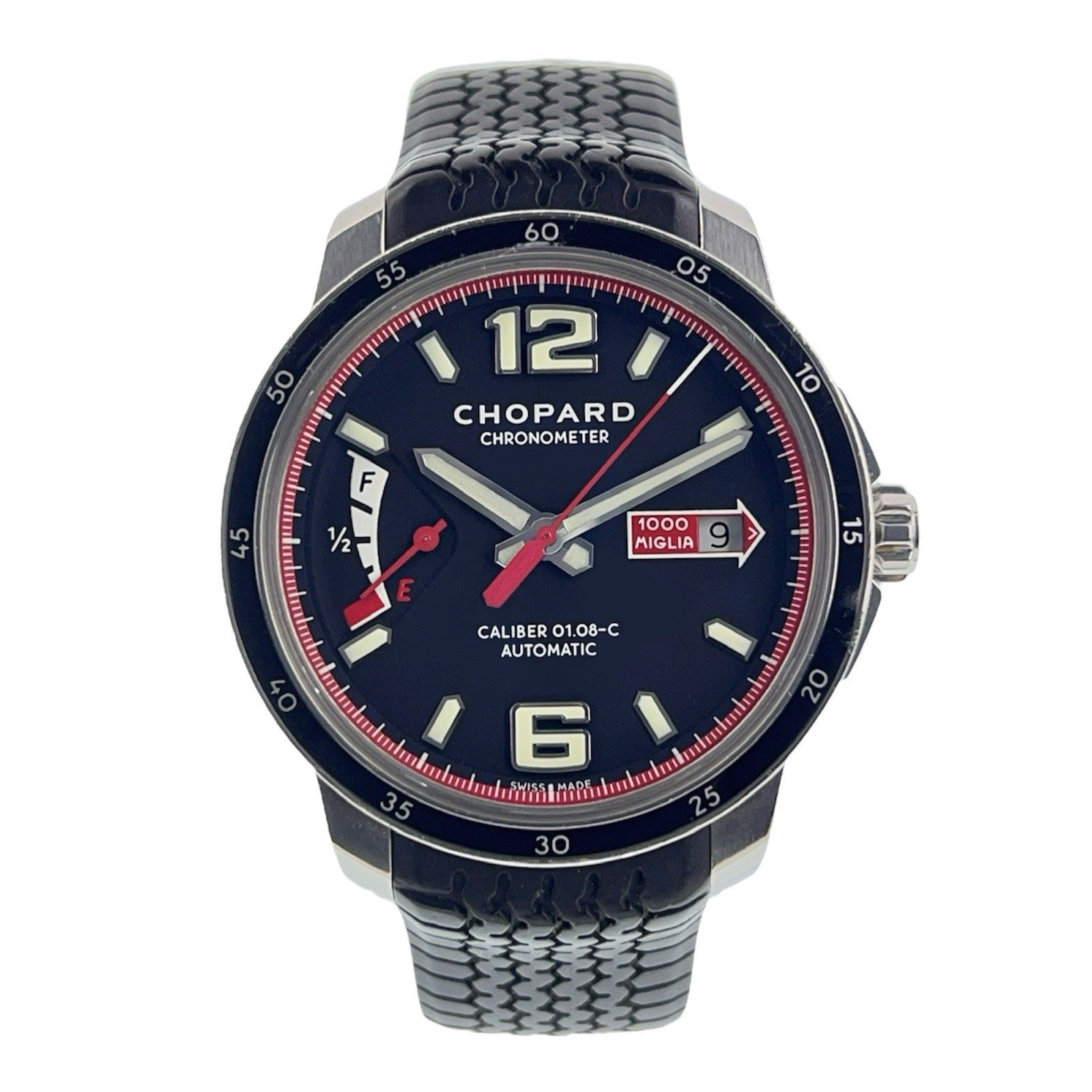 Chopard Mille Miglia Stainless Steel Black Dial 43mm Automatic Men’s Watch 8565