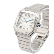 Cartier Santos Stainless Steel Silver Dial 35mm Automatic Men's Watch WSSA0029