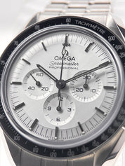 2022 Omega Speedmaster Professional 310.60.42.50.02.001 18k White Gold Watch B&P