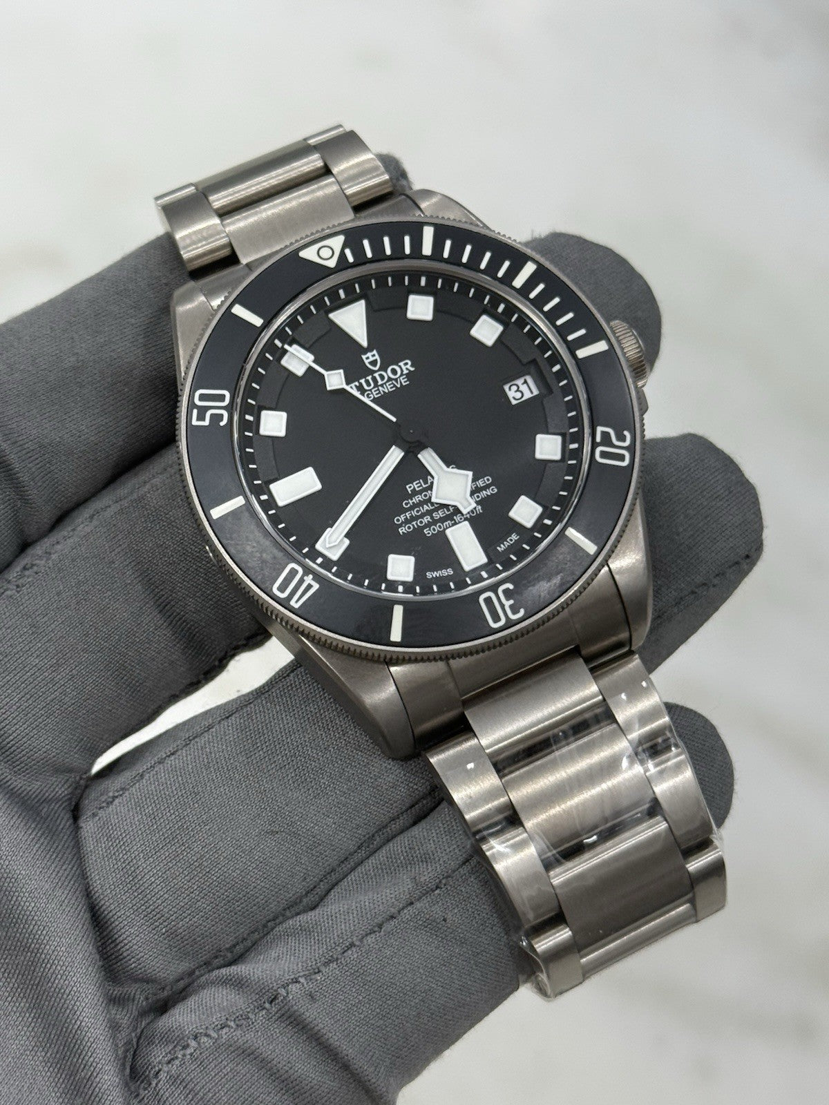 2021 Tudor Pelagos Automatic Black Dial Titanium Men's Watch 25600TN - B/P