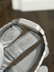 2022 Cartier Santos Steel Blue Dial Large Automatic Men’s Watch WSSA0030