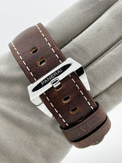 2021 Panerai Luminor 8 Days 44mm Steel Mens Watch Ref - PAM00795 Box And Papers