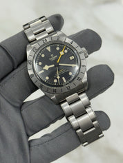 2022 Tudor Black Bay Pro Stainless Steel GMT Men's Black Dial Watch 79470-0001