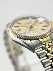 1981 Rolex Datejust 36mm Steel and Gold Automatic Jubilee Watch 16013