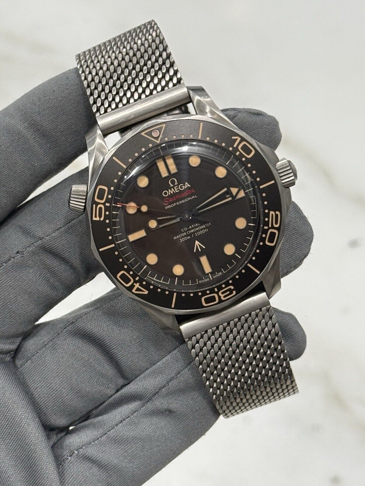 2022 Omega Seamaster NTTD James Bond 007 “No Time To Die” 210.90.42.20.01.001