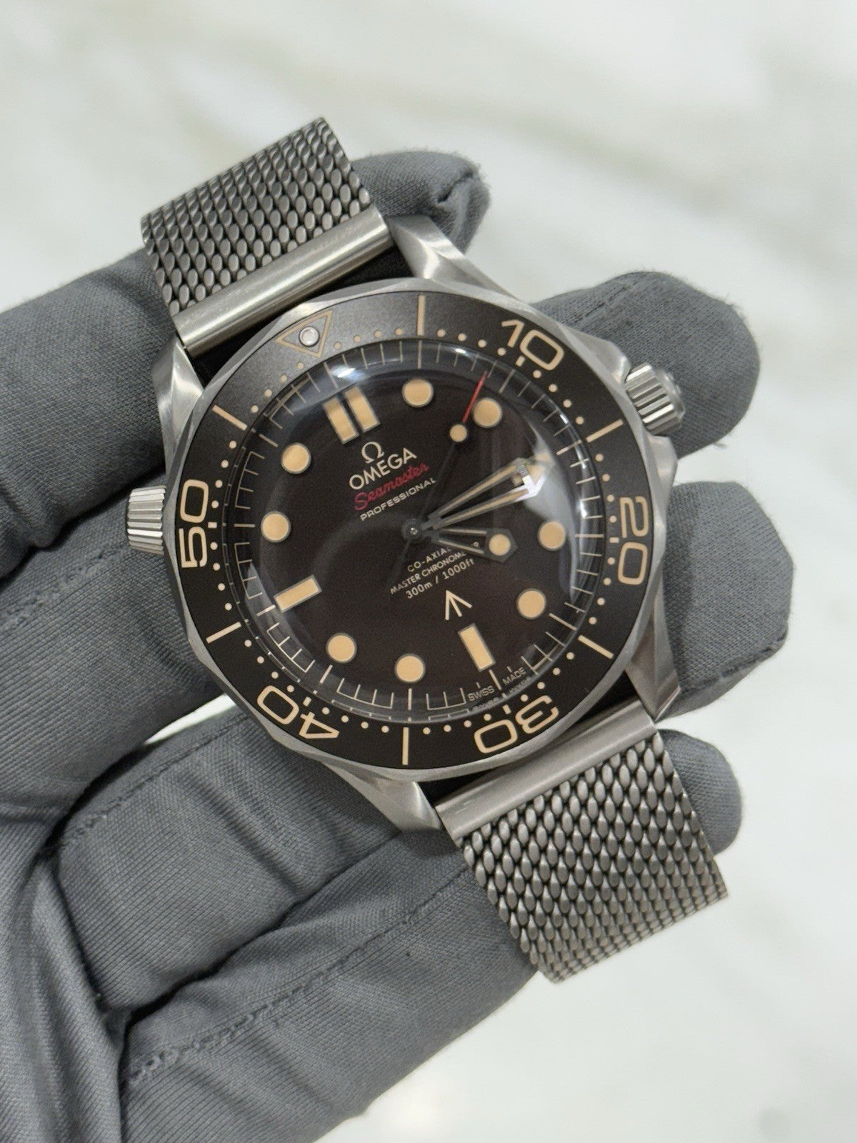 2021 Omega Seamaster NTTD James Bond 007 “No Time To Die” 210.90.42.20.01.001