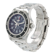 Breitling Superocean II Stainless Steel Black Dial 36mm Automatic Mens A17312