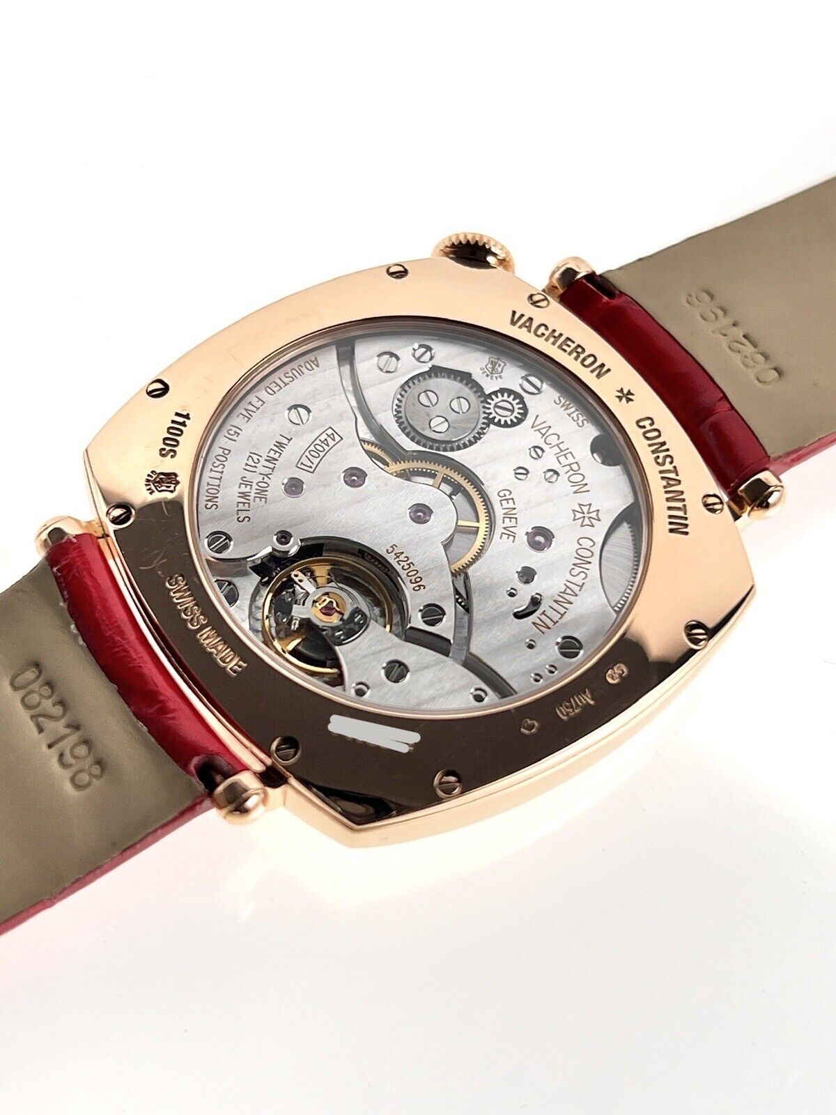 2020 Vacheron Constantin Historiques Manual Watch 36.5mm 18k Pink Gold 1100S