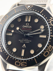 2020 Omega Seamaster Diver 007 Titanium 42mm Automatic Men’s Watch - Box/Papers