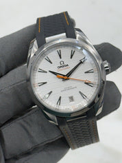2021 Omega Seamaster Aqua Terra Automatic Rubber Strap Watch 220.12.41.21.02.002