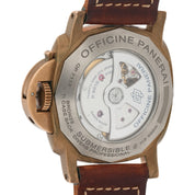 Panerai Submersible Bronze Brown Dial 47mm Automatic Movement Mens PAM00968