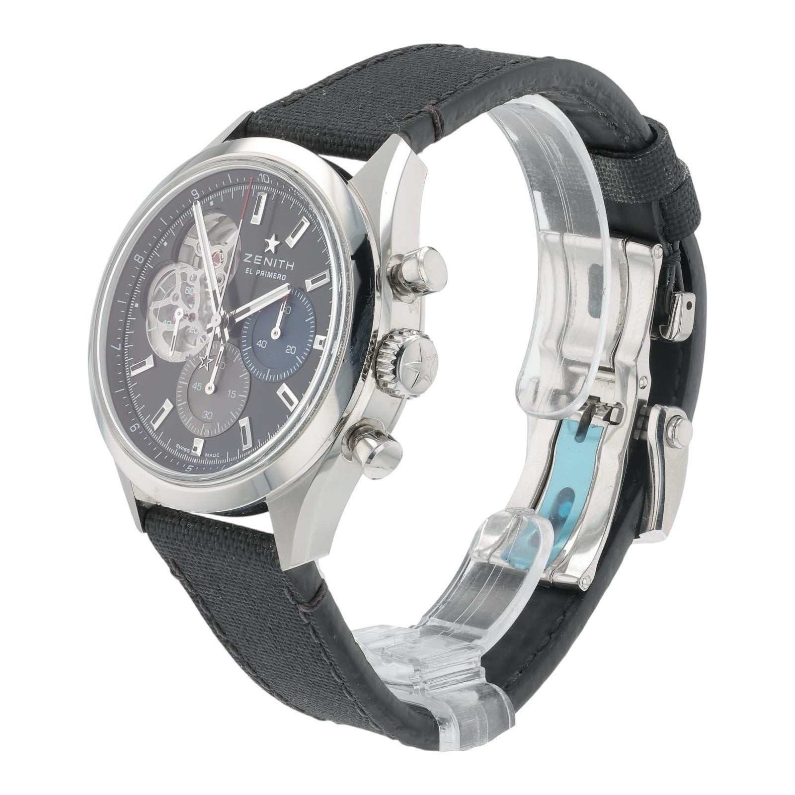 Zenith El Primero Steel Black Dial 39mm Automatic Men’s Watch 03.3300.3604