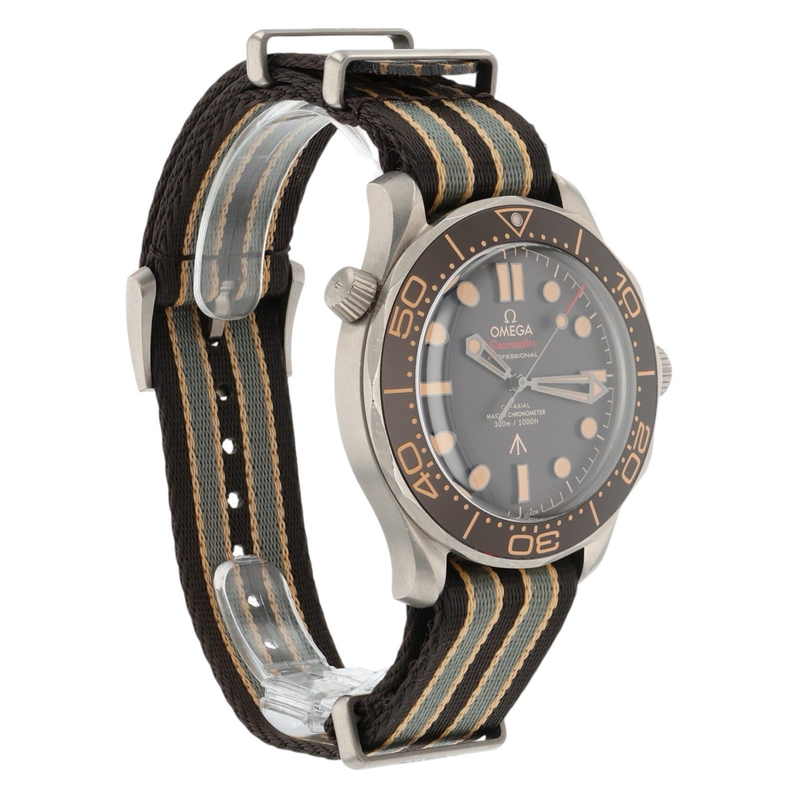 Omega Seamaster Diver Titanium Brown Dial 42mm Automatic 210.92.42.20.01.001