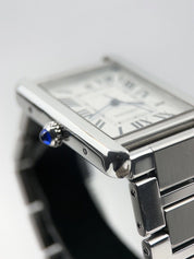 2018 Cartier Tank Solo XL Men's W5200028 Automatic Date Steel Watch - W/ Papers